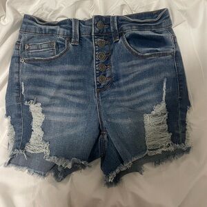 Indigo Rein Jean Shorts